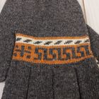 Перчатки шерстяные мужские "Дорос", размер 10, цвет серый - Фото 2