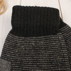 Перчатки шерстяные мужские «Фотис», размер 10, цвет серый - Фото 2