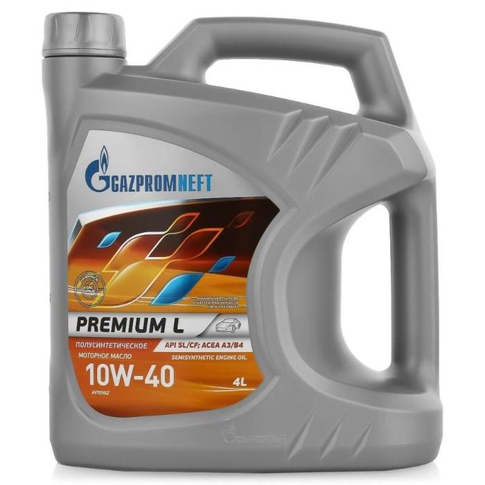 Масло моторное Gazpromneft Premium L 10W-40, 5 л - Фото 1