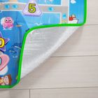 Коврик детский на фольгированной основе «Дороги», размер 120х90 см - Фото 2