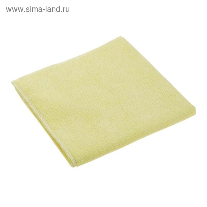 Салфетка Vileda МикроТафф Бэйс для уборки, 36 х 36 см, цвет жёлтый - Фото 1