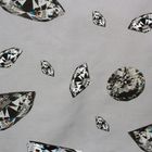 Постельное бельё Евро THE EMPIRE Diamond, серый 50х70 сатин, 140г/м, хл100% - Фото 3