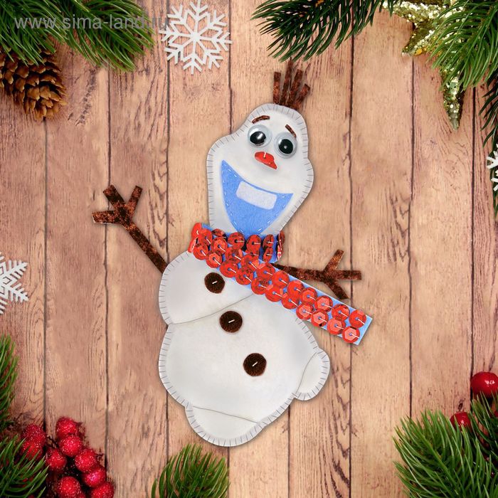 Игрушка из фетра Олаф, Холодное сердце - Фото 1