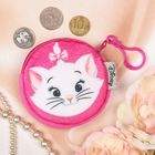 Кошелек детский плюшевый "Кошечка Мари", Коты Аристократы, 9 х 9 см - Фото 1