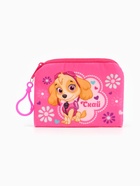 Кошелек детский для девочки на молнии, плюшевый, 12×8 см, Щенячий патруль 2433954