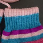 Варежки детские на верёвочке "Танюша", размер 12 (р-р произв. 12*6 см) - Фото 2