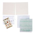 Домик новогодний «Снежная метель», набор для создания, 20 × 20 см - Фото 3