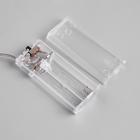 Светодиодная фигура «Олень с колокольчиком» 18×25×8 см, акрил, 20 LED, батарейки ААх2 (не в комплекте), свечение белое - Фото 3