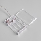 Светодиодная фигура «Олень с колокольчиком» 25×30×9 см, акрил, 24 LED, от батареек ААх3, свечение белое - Фото 6