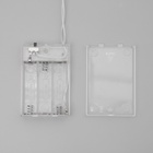 Светодиодная фигура «Олень с колокольчиком» 25×30×9 см, акрил, 24 LED, от батареек ААх3, свечение белое - Фото 7