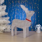 Светодиодная фигура «Оленёнок гордый» 30×40×11 см, акрил, 40 LED, 220 В, свечение белое - Фото 2