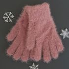 Перчатки женские "Самира", размер 16 (р-р произв. 20*8 см), цвет розовый - Фото 1