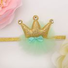 Набор для фотосессии Крошка Я «Маленькая принцесса» юбка и повязка на голову, бирюзовый - Фото 4