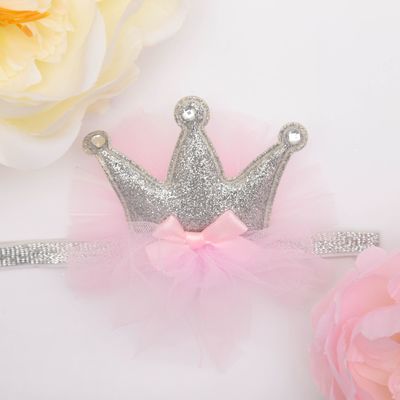 Набор для фотосессии (юбка и повязка на голову) для девочки «Крошка Я. Маленькая принцесса», белый, рост 68-86 см