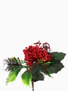 Еловая ветка декоративная «Зимнее волшебство. Мечты», 15 см 2334983