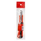 Нож универсальный ЛОМ, пластиковый корпус, металлическая направляющая, 9 мм - Фото 8