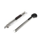 Нож универсальный ТУНДРА, металлический корпус, доп. винтовой фиксатор, 5 лезвий, 9 мм - Фото 10