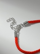 Браслет-оберег «Красная нить» талисман защиты, ангел хранитель, цвет серебро, L=20 см - Фото 6