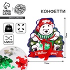 Конфетти «С Новым Годом!», мишка, 14 г, виды МИКС - Фото 1