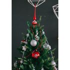 Ёлочная игрушка «Зимнее волшебство. Скрипичный ключ» пластик, 7×14.5 см, белый - Фото 3