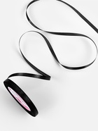 Лента атласная, 6 мм, 23±1 м, чёрная №39 - Фото 3