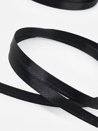 Лента атласная, 6 мм, 23±1 м, чёрная №39 - Фото 4