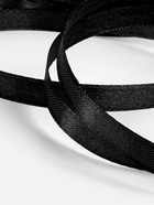 Лента атласная, 10 мм, 23±1 м, чёрная №39 - Фото 3