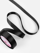 Лента атласная, 20 мм, 23±1 м, чёрная №39 - Фото 3