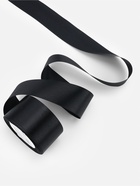 Лента атласная, 50 мм, 23±1 м, чёрная №39 - Фото 3