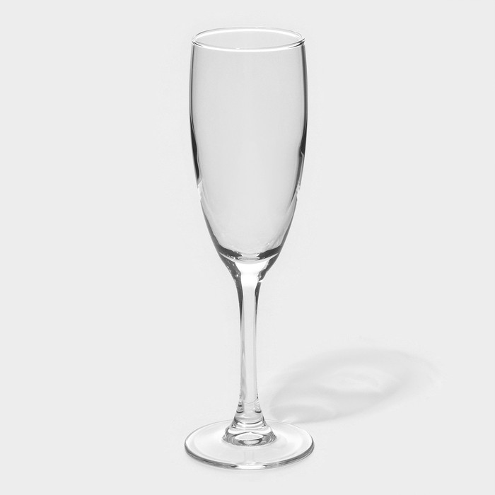 Бокал стеклянный для шампанского «Эдем», 170 мл - Фото 1