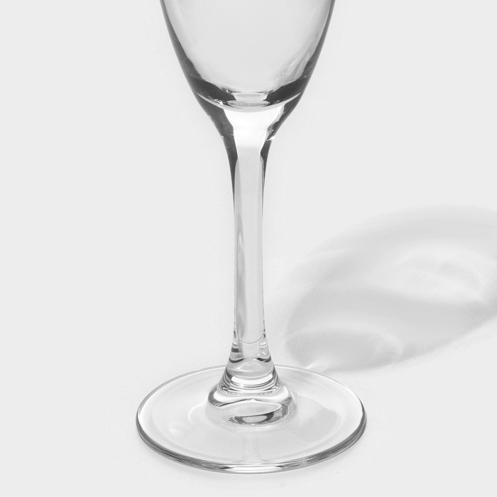 Бокал стеклянный для шампанского «Эдем», 170 мл - фото 1889215309