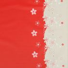 Плёнка для цветов и подарков "Весенее чувство", красный, 60 х 60 см - Фото 3