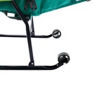 Санки коляска «Умка 3. Мишки», цвет изумрудный - Фото 4