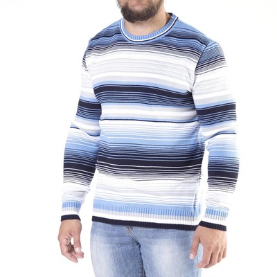 Джемпер мужской Д-179, цвет голубой, р-р 56