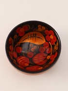 Солонка «Каравай», 7.5×3 см, хохлома, дерево - Фото 3