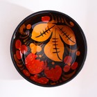 Солонка «Каравай», 7.5×3 см, хохлома, дерево - Фото 4