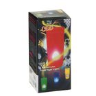 Свеча световая в стакане "Цветные огоньки" - Фото 3