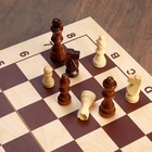 Шахматная доска турнирная, без фигур, 43 х 43 см - Фото 2