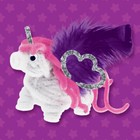 Игрушка из меховых палочек "Единорог" - Фото 1