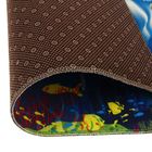 Коврик «Медуза», 80×123 см, цвет синий - Фото 2