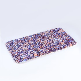 Набор ковриков для ванной и туалета Доляна «Галька», 2 шт.: 40×50, 50×80 см