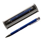 Ручка шариковая, подарочная Calligrata "Стиль", в пластиковом футляре, автоматическая, NEW синяя - фото 299121109