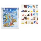 Алмазная мозаика на новый год с частичным заполнением на холсте «Дед Мороз», 30 х 40 см, набор для творчества - Фото 3