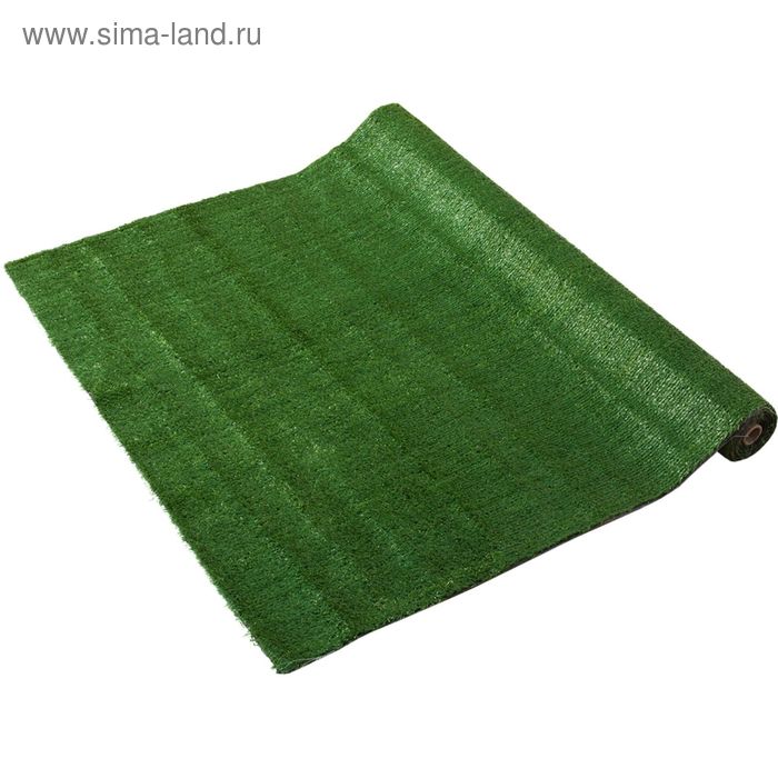Газон искусственный, ландшафтный, 1 × 2 м, ворс 6 мм зелёный - Фото 1