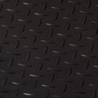 Ковёр-дорожка резиновый «Рифленный», 3 мм, 1,0*10 м, против скольжения, цвет чёрный - Фото 2