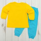 Пижама для девочки, рост 98 см, цвет жёлтый CAB 5305 - Фото 6