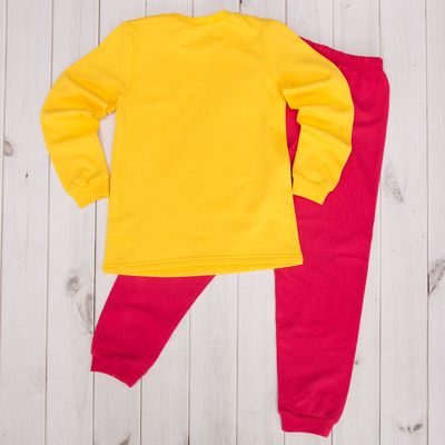 Пижама для девочки, рост 146 см, цвет жёлтый CAJ 5318