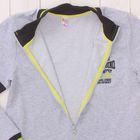 Костюм спортивный для мальчика (куртка, брюки), рост 146 см, цвет серый меланж CAJ 9657 - Фото 6