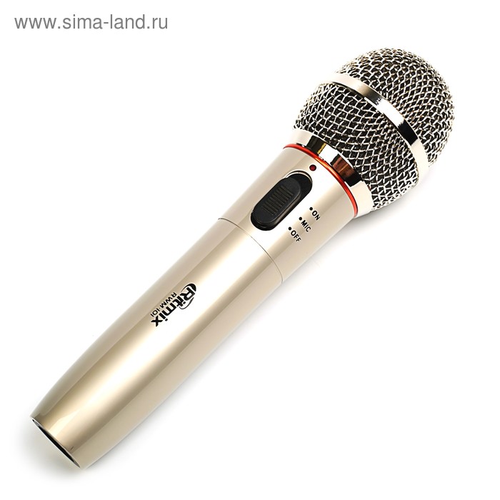 Микрофон RITMIX RWM-101 Titan, 100-10000 Гц, штекер 6.3 мм - Фото 1