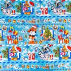 Упаковочная бумага на Новый год «Письмо от Дедушки Мороза», 70×100 см, глянцевая - Фото 4